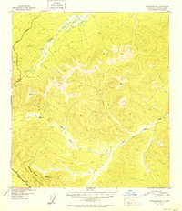 Tanacross B-3 1952 topographic map thumbnail