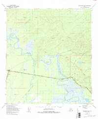 Tanacross B-4 1949 topographic map thumbnail