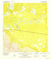 Tanacross B-5 1952 topographic map thumbnail