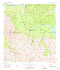 Tanacross B-6 1949 topographic map thumbnail