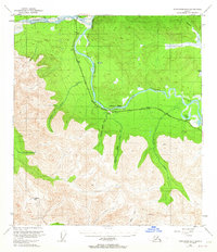 Tanacross B-6 1949 topographic map thumbnail