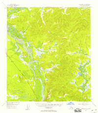 Tanacross C-6 1954 topographic map thumbnail