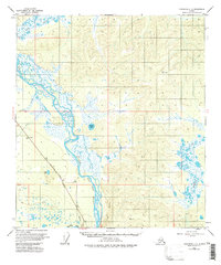 Tanacross C-6 1955 topographic map thumbnail