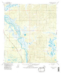 Tanacross C-6 1955 topographic map thumbnail