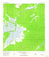 Tanacross D-4 1956 topographic map thumbnail