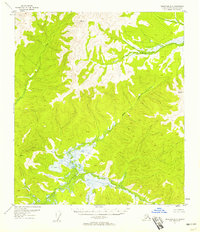 Tanacross D-6 1954 topographic map thumbnail