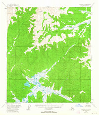 Tanacross D-6 1955 topographic map thumbnail