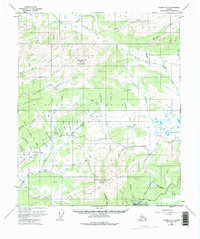 Tanana A-2 1953 topographic map thumbnail