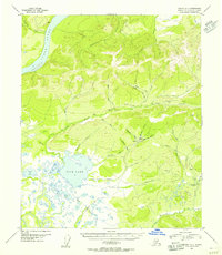 Tanana A-3 1952 topographic map thumbnail