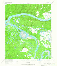 Tanana A-4 1952 topographic map thumbnail