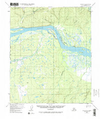 Tanana A-6 1952 topographic map thumbnail