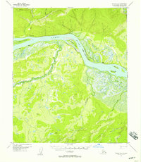 Tanana A-6 1952 topographic map thumbnail