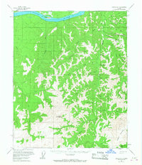 Tanana B-1 1956 topographic map thumbnail