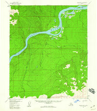 Tanana B-2 1956 topographic map thumbnail