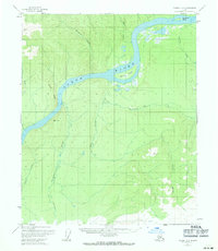 Tanana B-2 1956 topographic map thumbnail