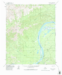 Tanana C-1 1956 topographic map thumbnail