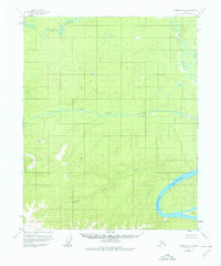 Tanana D-1 1956 topographic map thumbnail