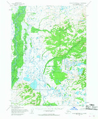 Taylor Mountains A-1 1954 topographic map thumbnail