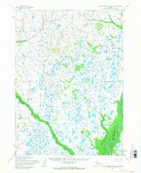 Taylor Mountains A-2 1954 topographic map thumbnail