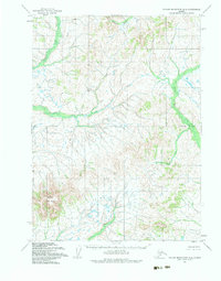 Taylor Mountains A-3 1954 topographic map thumbnail