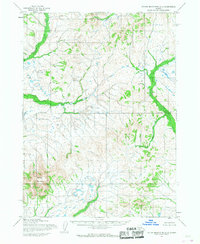 Taylor Mountains A-3 1954 topographic map thumbnail