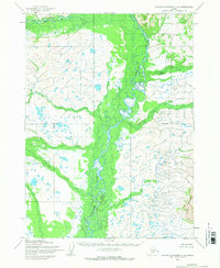Taylor Mountains A-4 1954 topographic map thumbnail