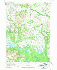 Taylor Mountains A-6 1954 topographic map thumbnail