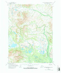 Taylor Mountains A-6 1954 topographic map thumbnail