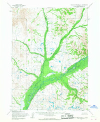 Taylor Mountains B-1 1954 topographic map thumbnail