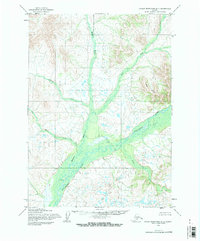 Taylor Mountains B-1 1954 topographic map thumbnail