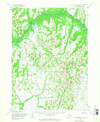 Taylor Mountains B-3 1954 topographic map thumbnail