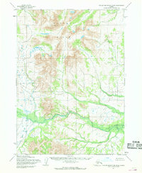 Taylor Mountains B-6 1954 topographic map thumbnail