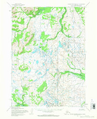 Taylor Mountains B-7 1954 topographic map thumbnail