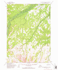 Taylor Mountains C-6 1954 topographic map thumbnail