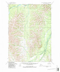 Taylor Mountains C-7 1954 topographic map thumbnail