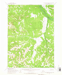 Taylor Mountains D-2 1954 topographic map thumbnail