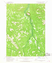 Taylor Mountains D-3 topographic map thumbnail