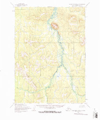 Taylor Mountains D-3 1954 topographic map thumbnail