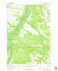 Taylor Mountains D-5 1954 topographic map thumbnail