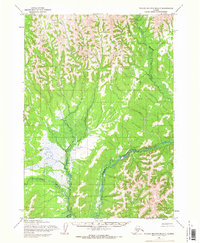 Taylor Mountains D-7 1954 topographic map thumbnail
