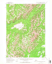 Taylor Mountains D-8 1954 topographic map thumbnail