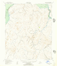 Teller A-3 1950 topographic map thumbnail