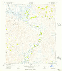 Teller B-2 1950 topographic map thumbnail