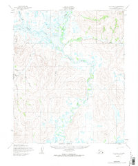 Teller B-2 1950 topographic map preview