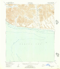 Teller B-5 1950 topographic map preview