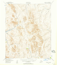 Teller C-1 1950 topographic map thumbnail