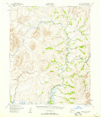 Teller C-2 1950 topographic map thumbnail