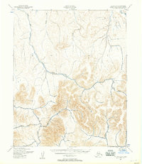 Teller C-4 1950 topographic map thumbnail