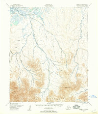 Teller C-5 1950 topographic map thumbnail