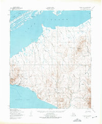 Teller C-6 1950 topographic map thumbnail